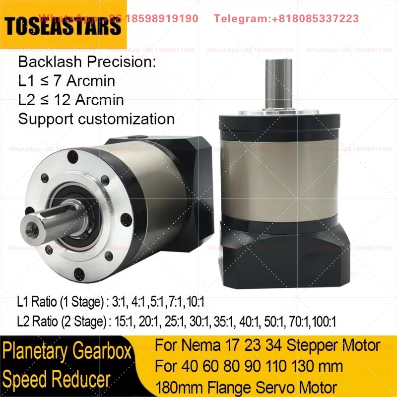 Planetary Gearbox Reducer Nema 23 34 - Reduktor z przekładnią planetarną do silników