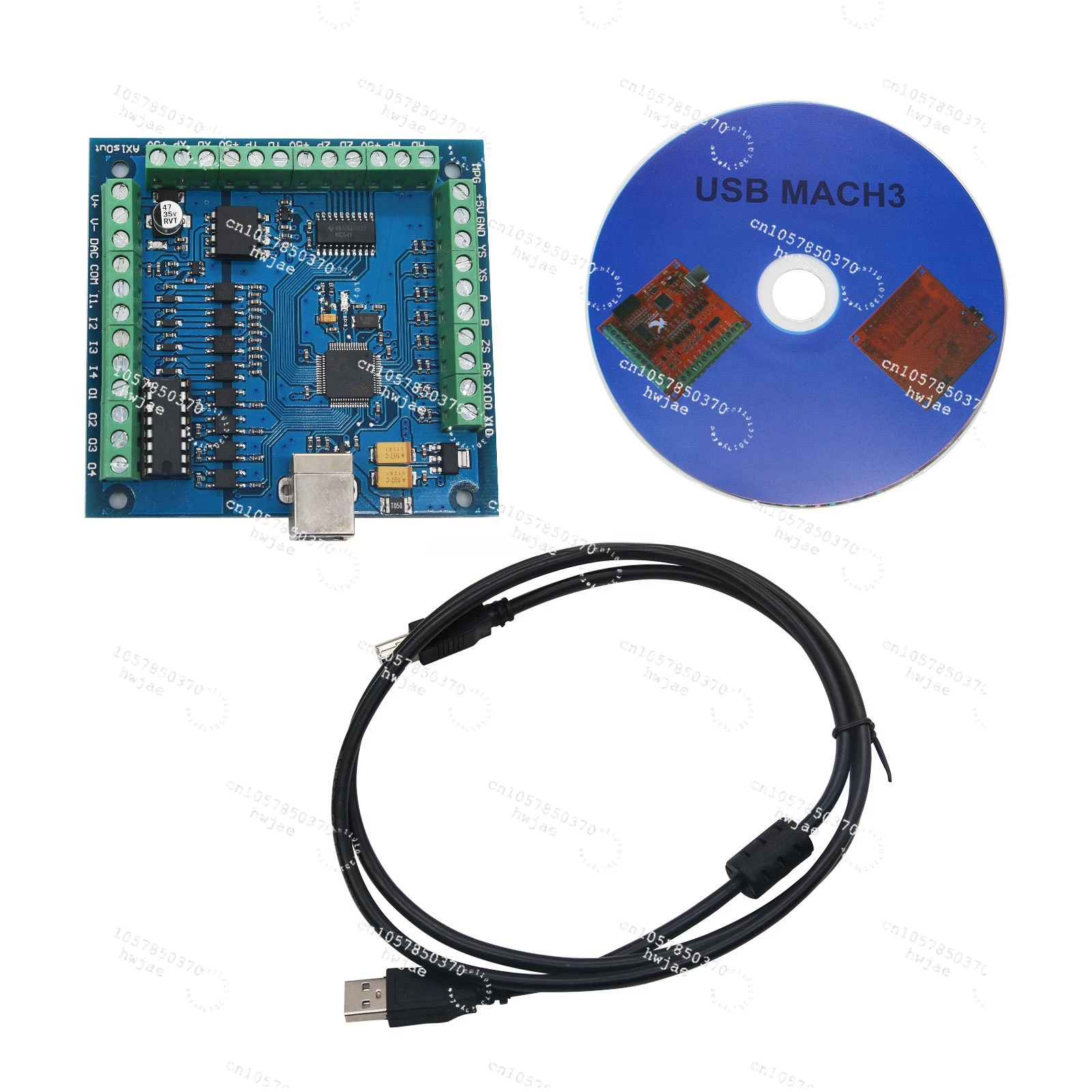 Mach3 Usb Cnc Controller 4 Axis 100Khz - Karta kontrolera CNC USB MACH3 4-osiowa,
