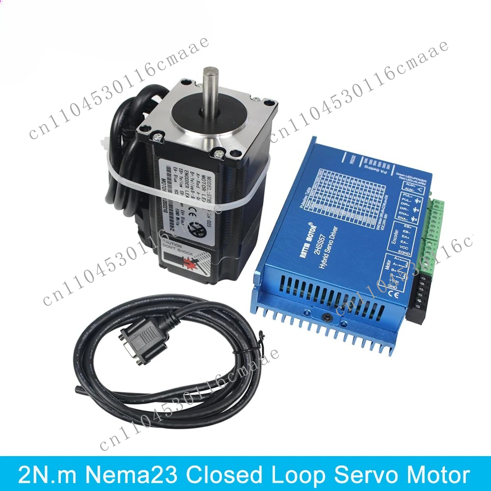 Zestaw serwomotoru krokowego z – Nema 23 Closed Loop Stepper Motor Driver Kit recenzja i cena