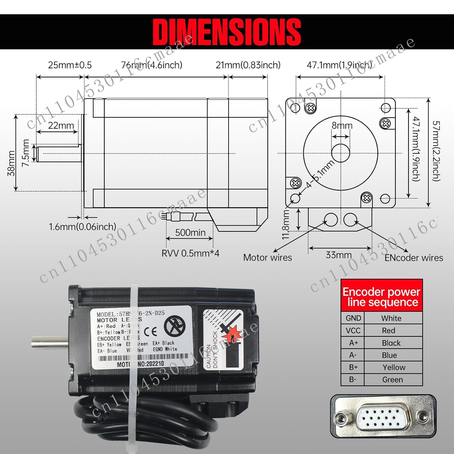 Zestaw serwomotoru krokowego z – Nema 23 Closed Loop Stepper Motor Driver Kit recenzja i cena