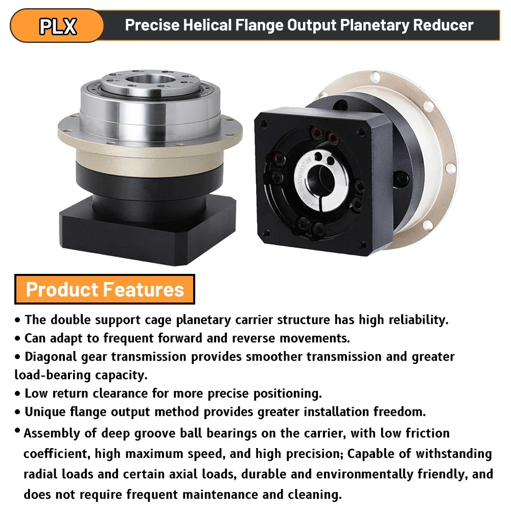 Okrągły kołnierz Przekładnia ś – Planetary Gearbox Reducer Nema 23 34 recenzja i cena