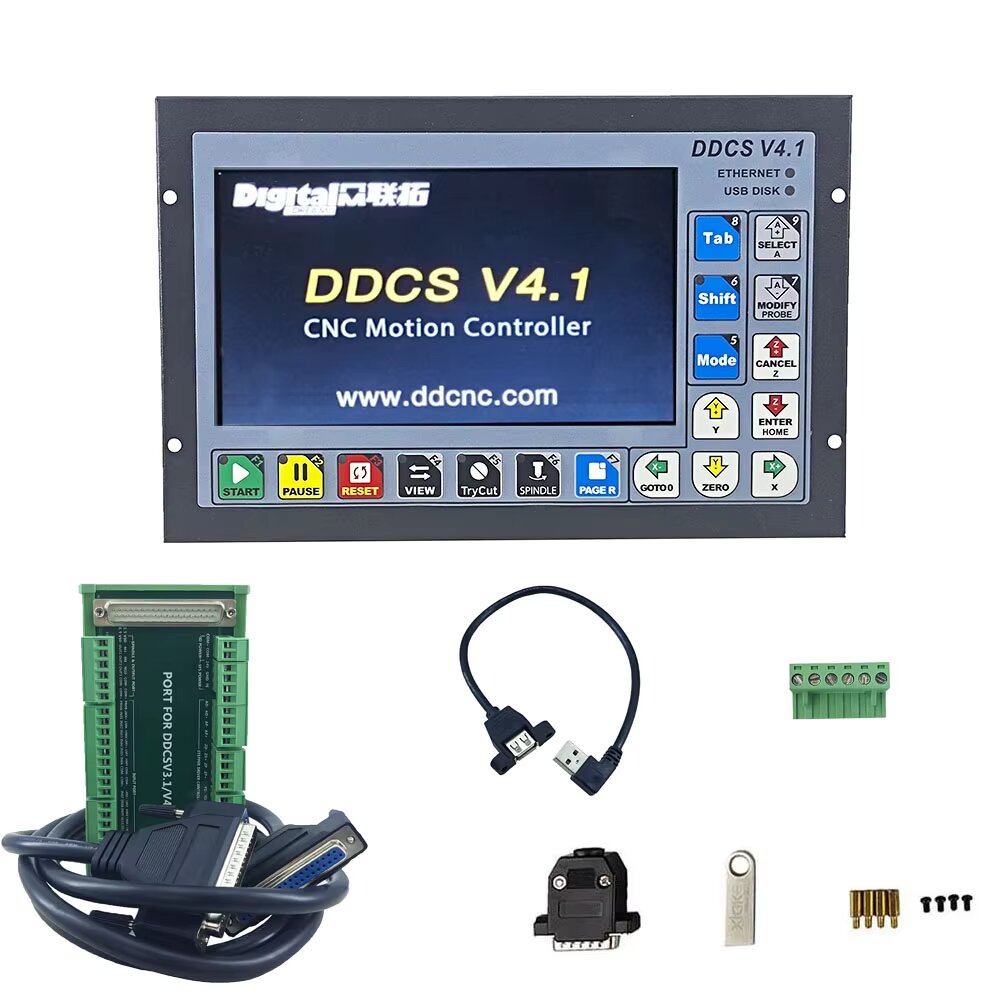 Samodzielny kontroler ruchu DD – Ddcs V4.1 4 Axis Cnc Offline Controller recenzja i cena