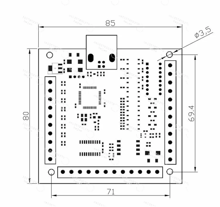 Karta kontrolera CNC USB MACH3 – Mach3 Usb Cnc Controller 4 Axis 100Khz recenzja i cena